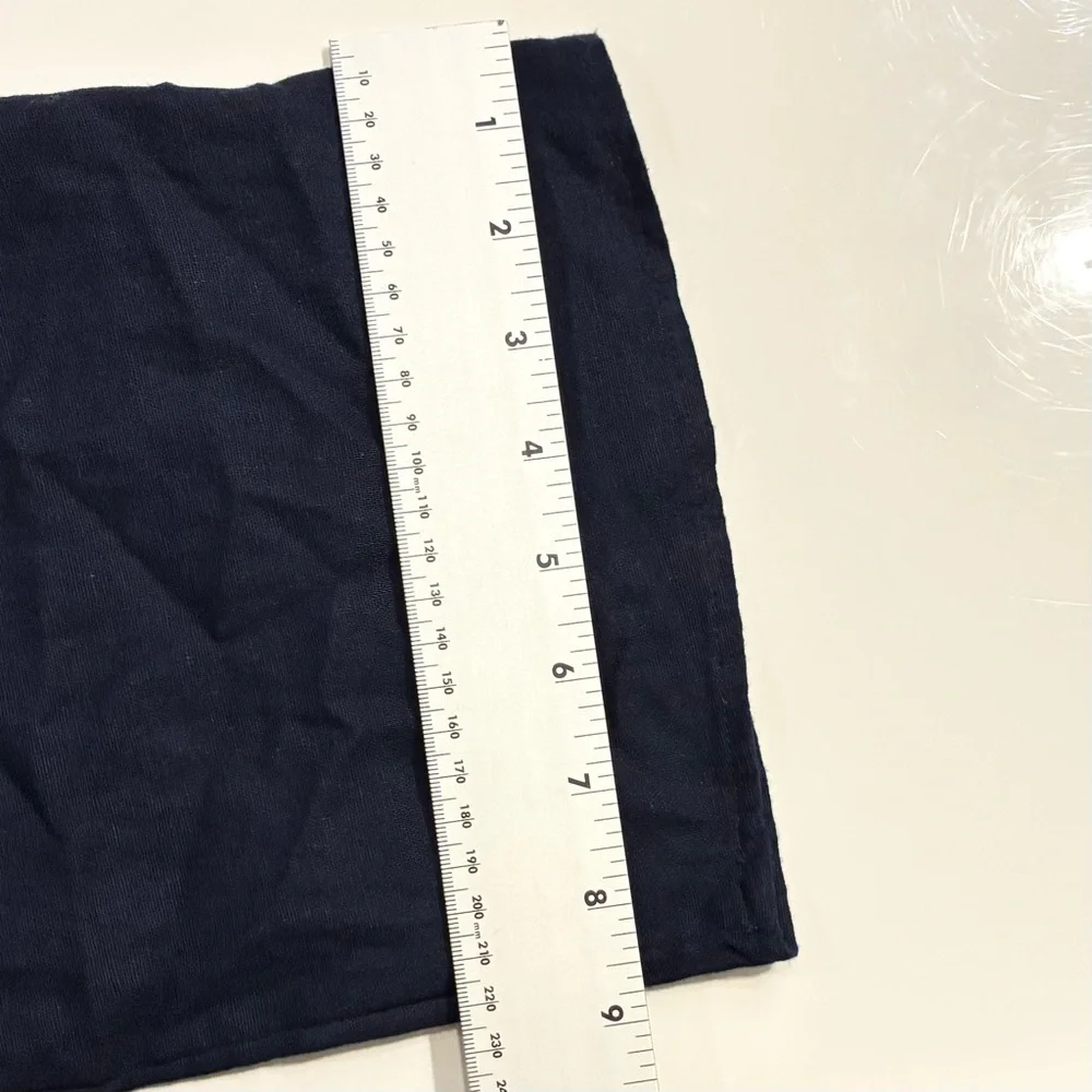 Nwot Old Navy Jumpsuit Girls Small Navy Ruffle Linen Blend